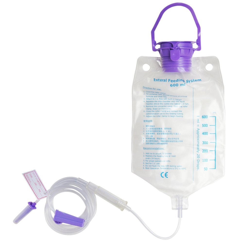 Enteral 600ml 餵食奶袋