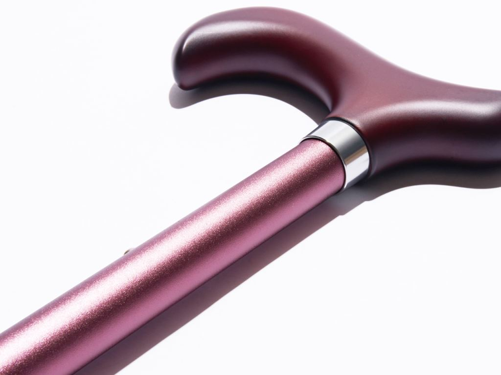 悅杖 Merry Sticks 低調奢華系列 勃根地酒紅 拐杖