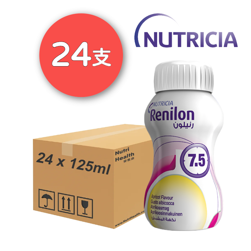 Renilon 腎宜康 7.5 洗腎人士專用 杏脯味 24支 箱