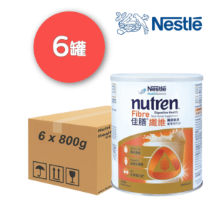 NUTREN Fibre 佳膳纖維 800g x6罐