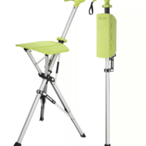 泰達 Ta-Da 輕便摺合拐杖椅 全新防滑手柄 製 拐杖椅 Folding Seat