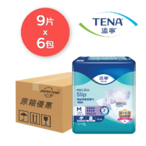 Tena 添寧 紙尿片 中碼 透氣棉柔夜用型 瑞典