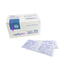 OptiPro Pre-Injection Isopropyl Wipes 消毒酒精紙 200片 x 1盒 Alcohol Wipes