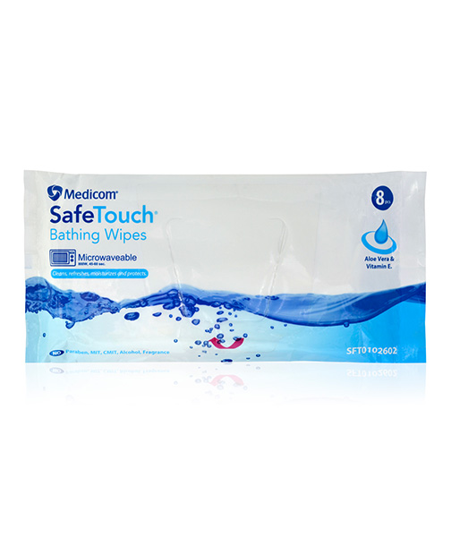 Medicom SafeTouch 免沖洗濕巾 No-Rinse Bathing Wipes