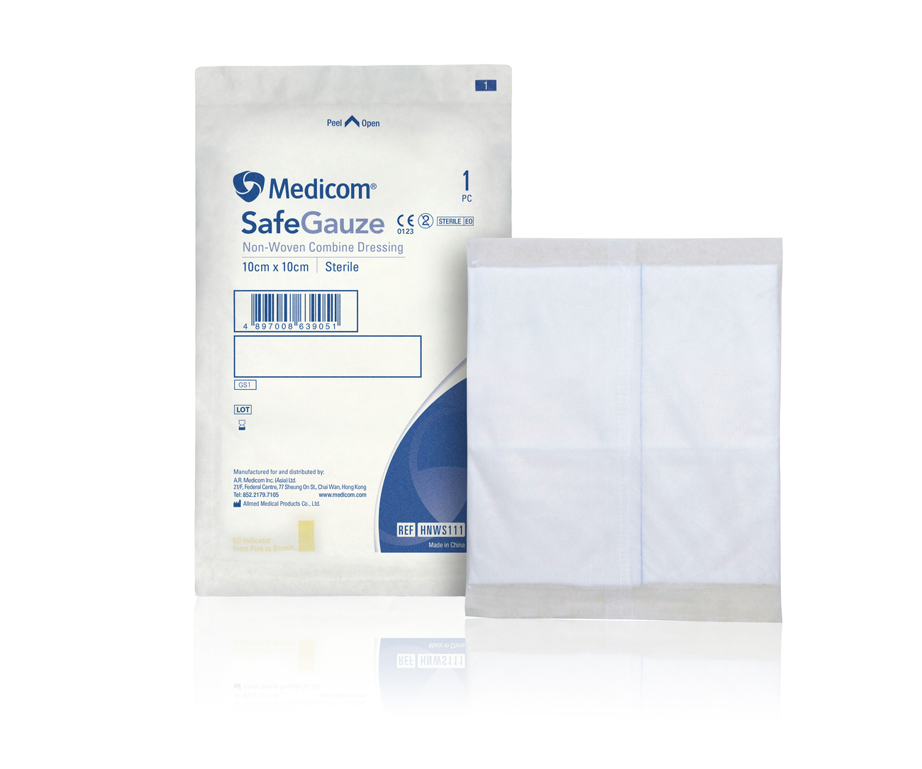 Medicom Safegauze 特強吸滲 10x10cm 30片 消毒無紡布 Gauze Sponges