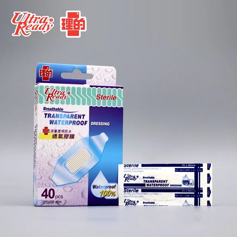 理的 消毒透明防水透氣 40片 膠膜 Film Dressing