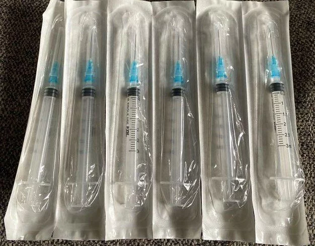 KDL 直咀針筒連針咀 3ml 23G x 1′′ 盒裝:100支