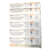 KDL 糖尿針 胰島素注射針筒連針咀 0.5ml 31G x 6mm 盒裝:100支