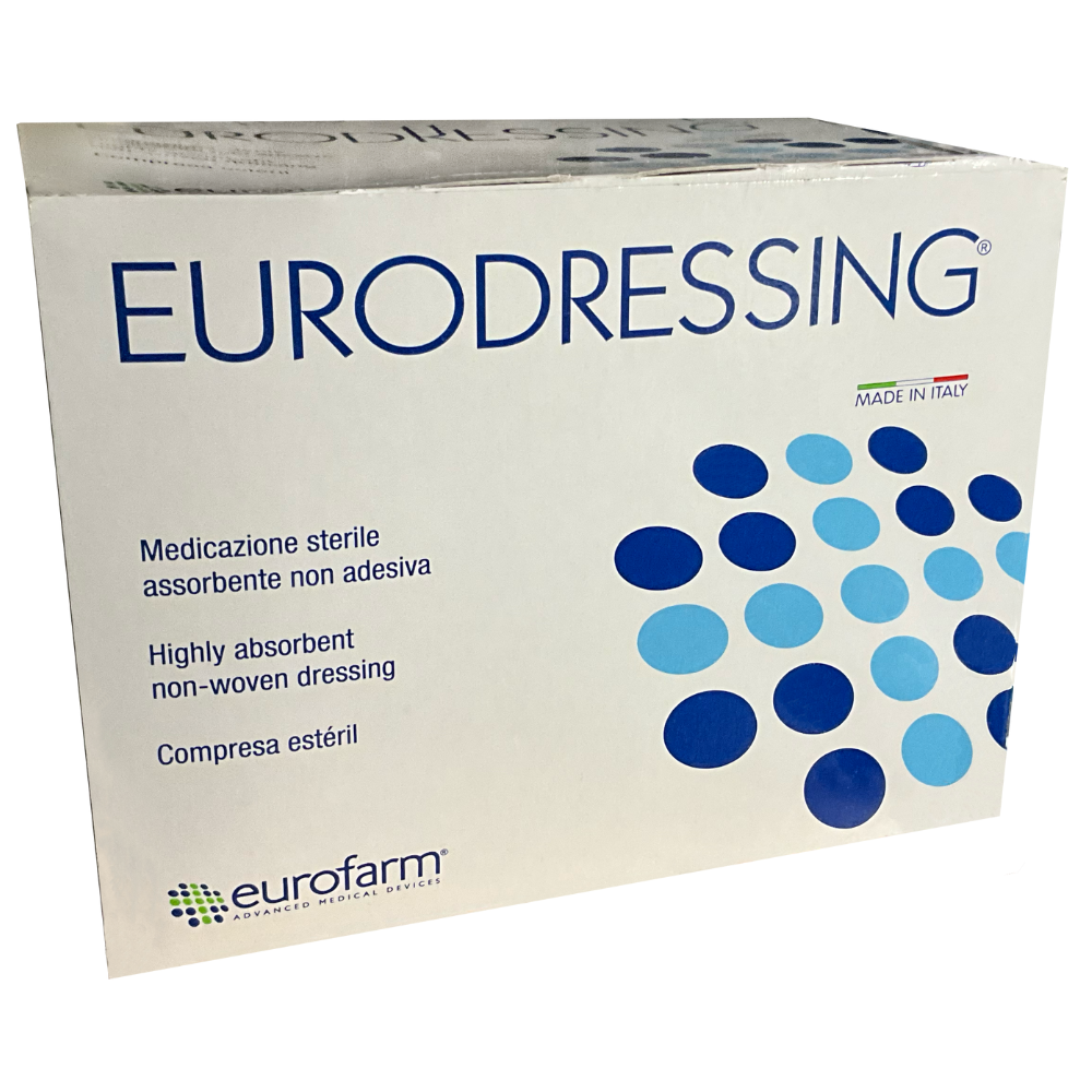 Eurodressing 吸收性無紡布紗布 5 x 7.5cm 盒裝:100片
