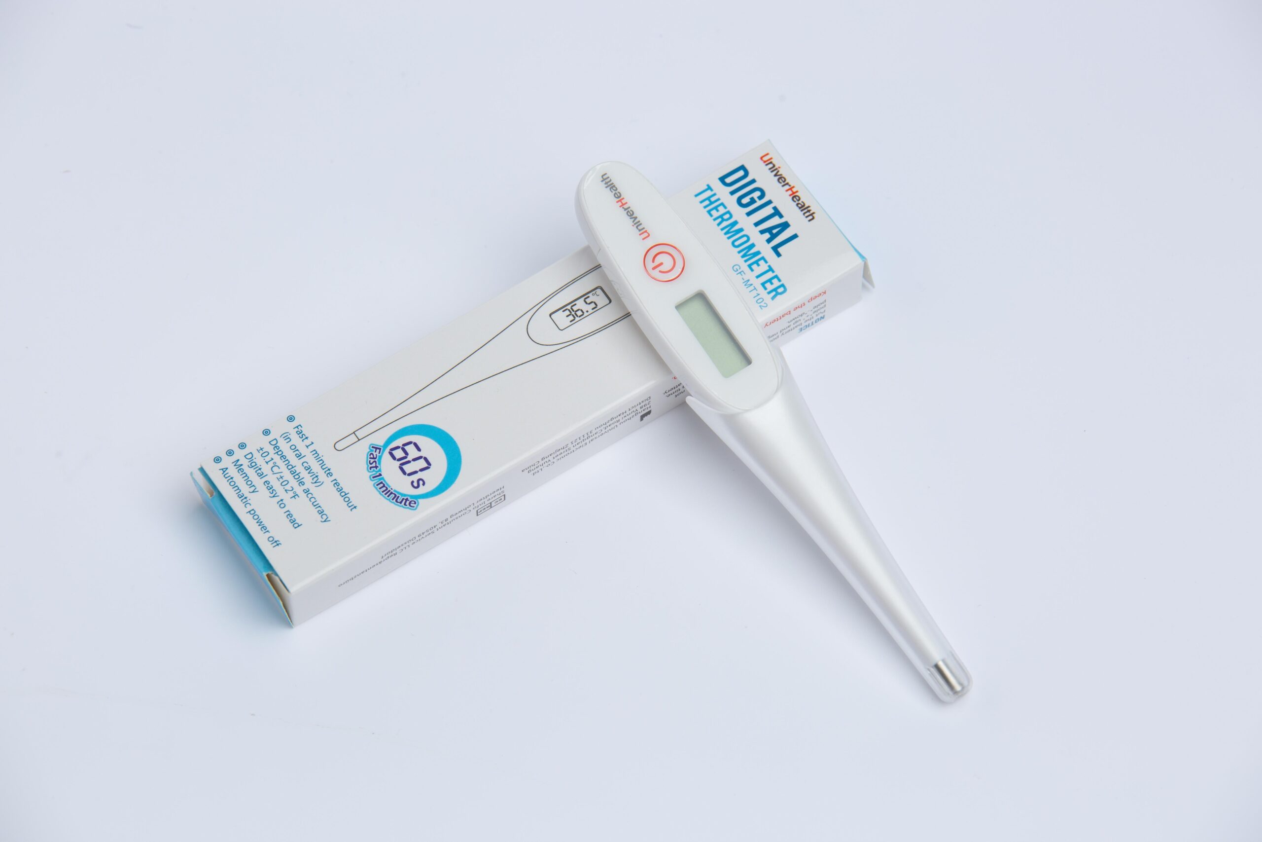UniverHealth 電子探熱器 體溫計 MT-102