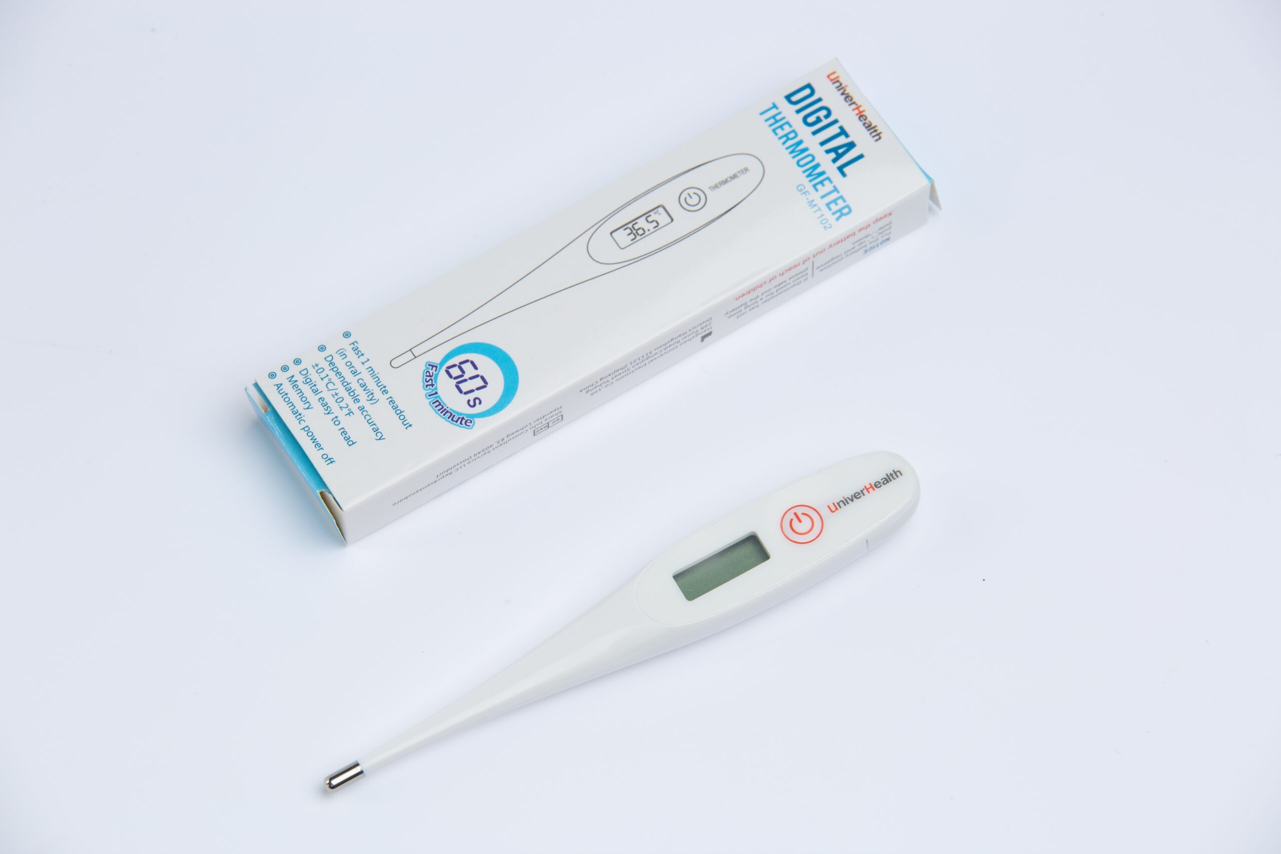 UniverHealth 電子探熱器 體溫計 MT-102 - Image 2