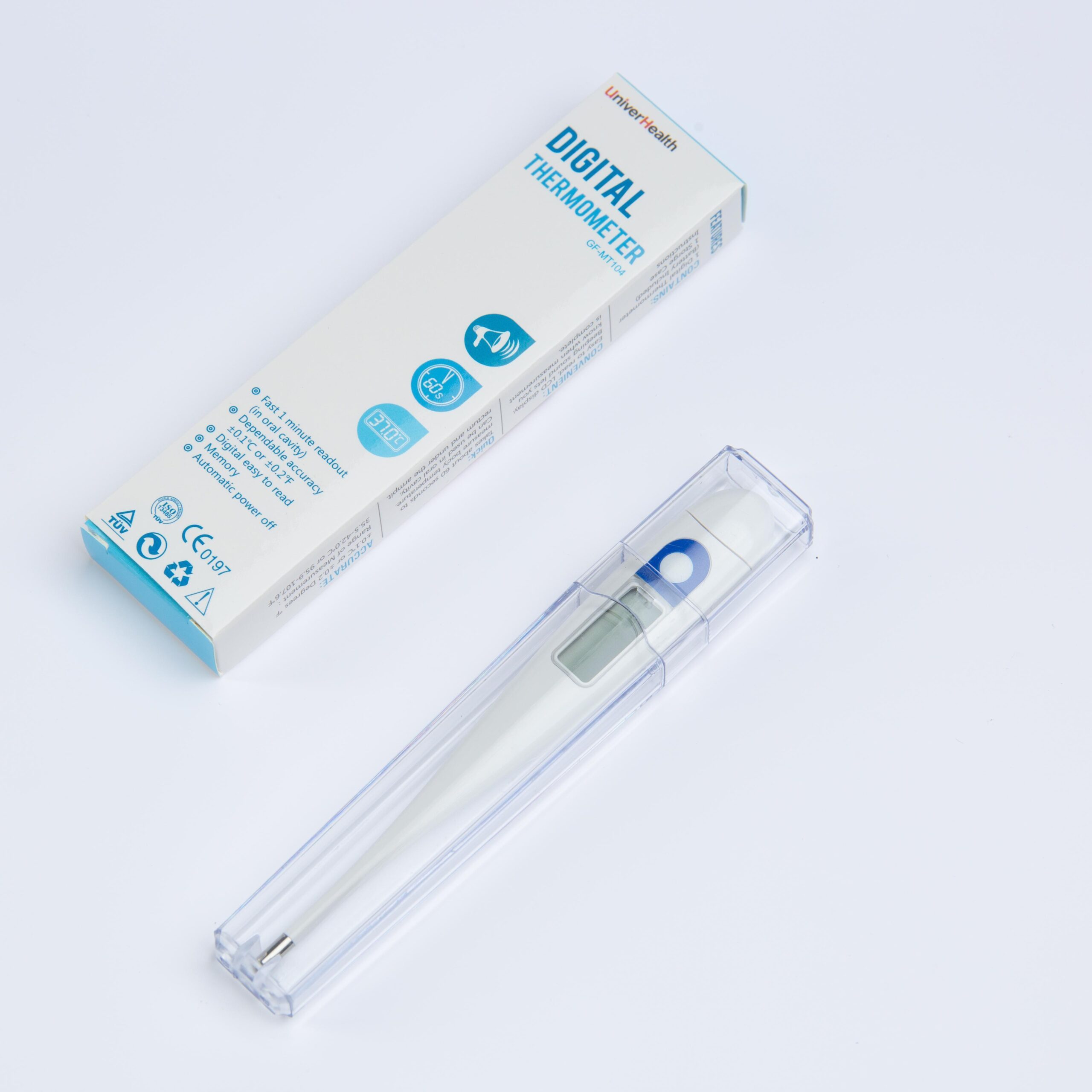 UniverHealth 電子探熱器 體溫計 MT-105 - Image 2