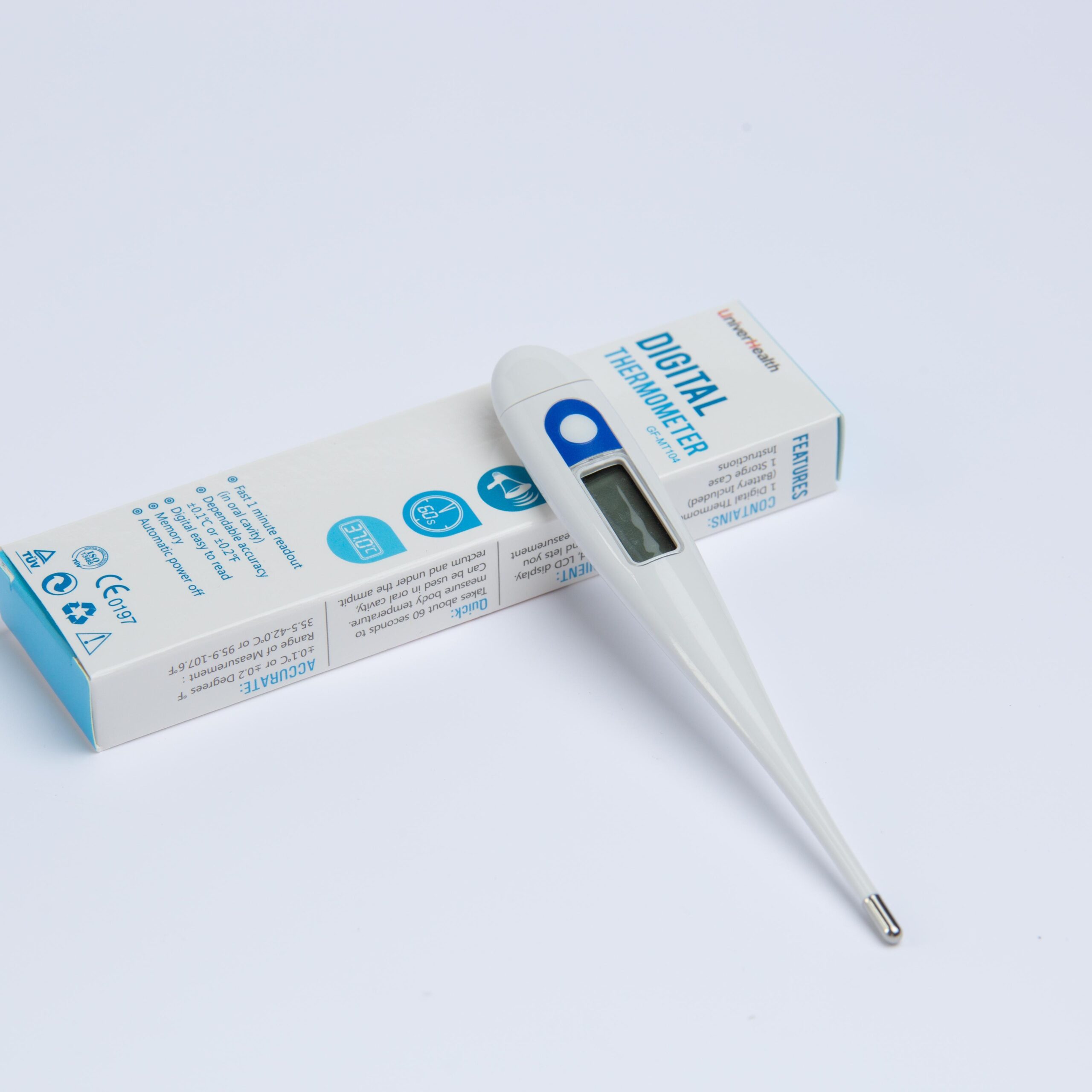 UniverHealth 電子探熱器 體溫計 MT-105