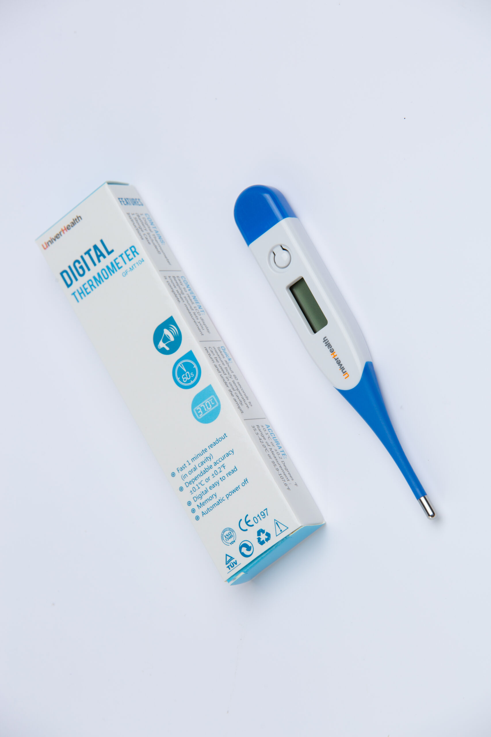 UniverHealth 電子探熱器 軟頭體溫計 可彎曲 MT-501 - Image 3