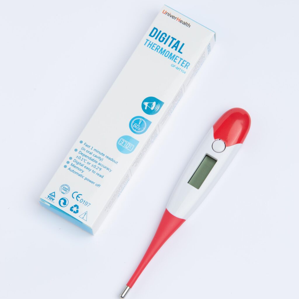 UniverHealth 電子探熱器 軟頭體溫計 可彎曲 MT-508