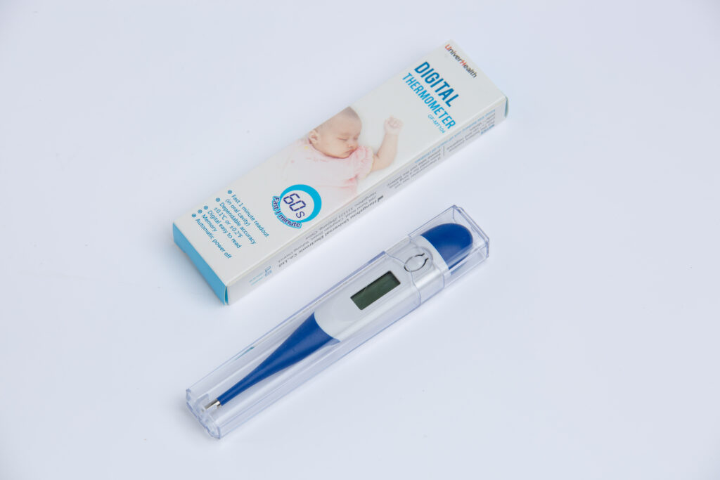 UniverHealth 電子探熱器 軟頭體溫計 可彎曲 MT-509