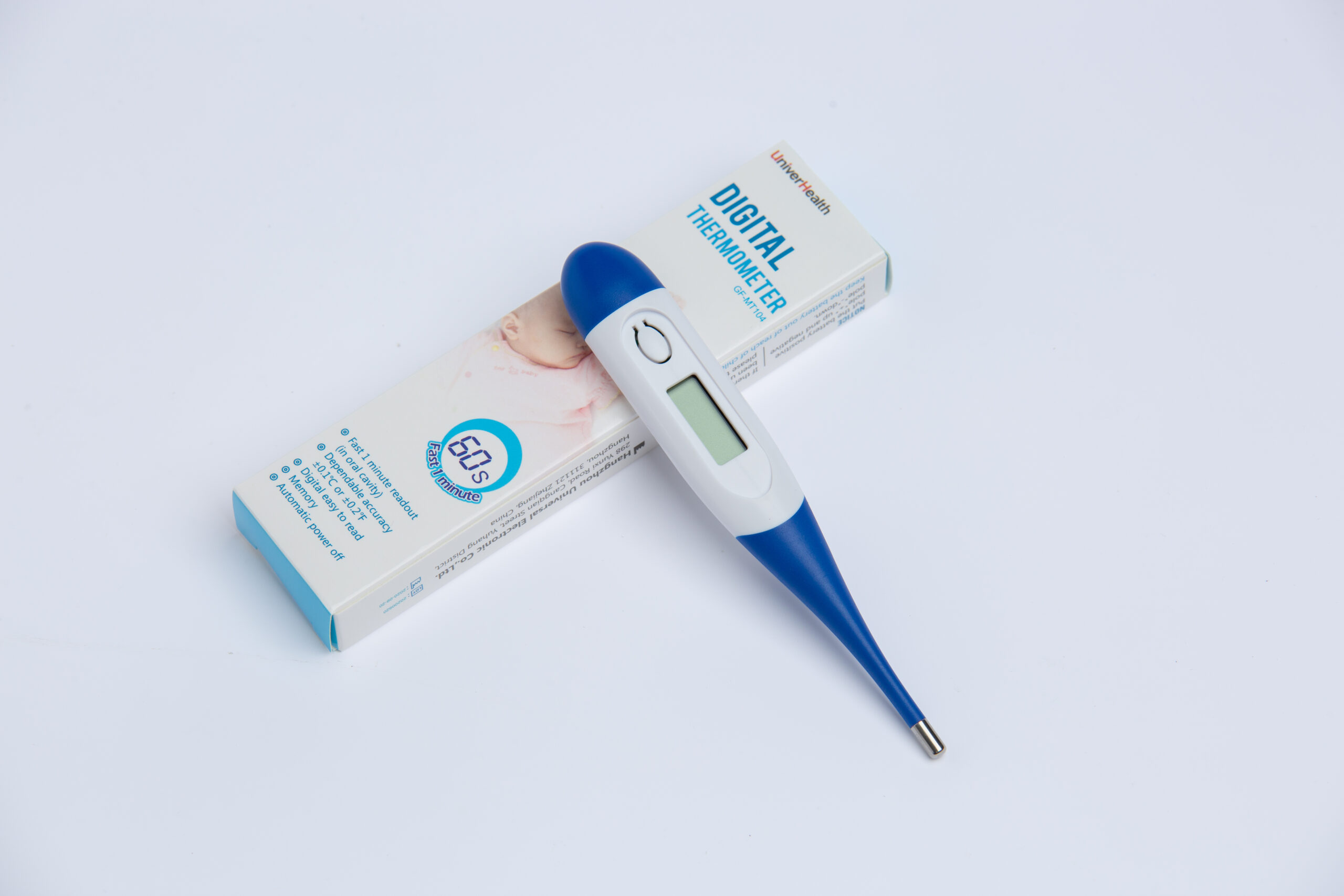 UniverHealth 電子探熱器 軟頭體溫計 可彎曲 MT-509 - Image 2