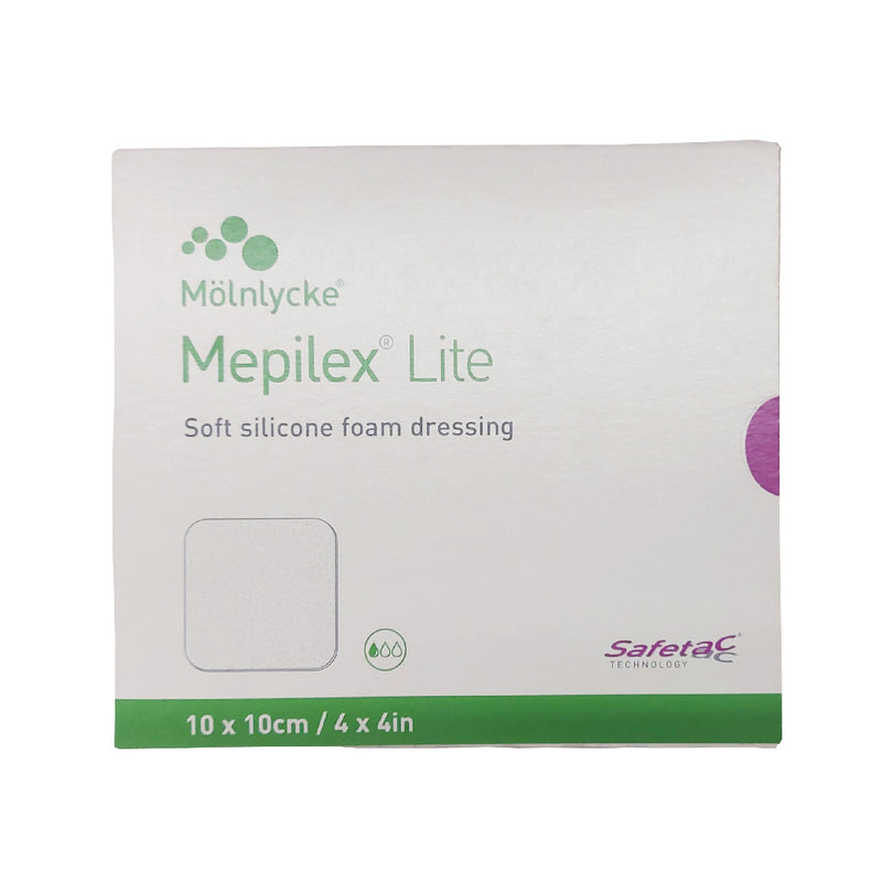 Molnlycke Mepilex LITE 敷料貼 10 x 10厘米 5片 盒 - Image 2
