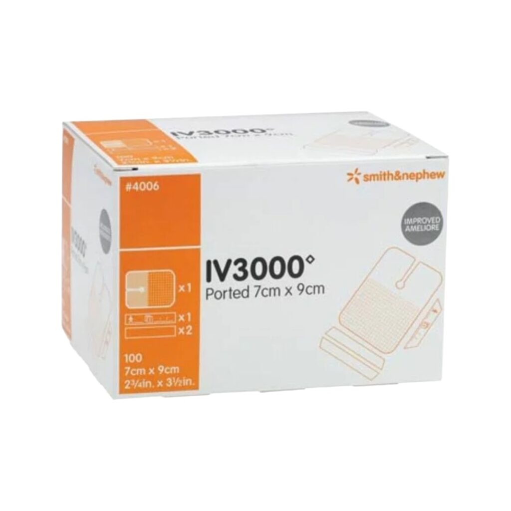 Smith & Nephew 施樂輝 IV 3000 Ported - 7 x 9cm 100片