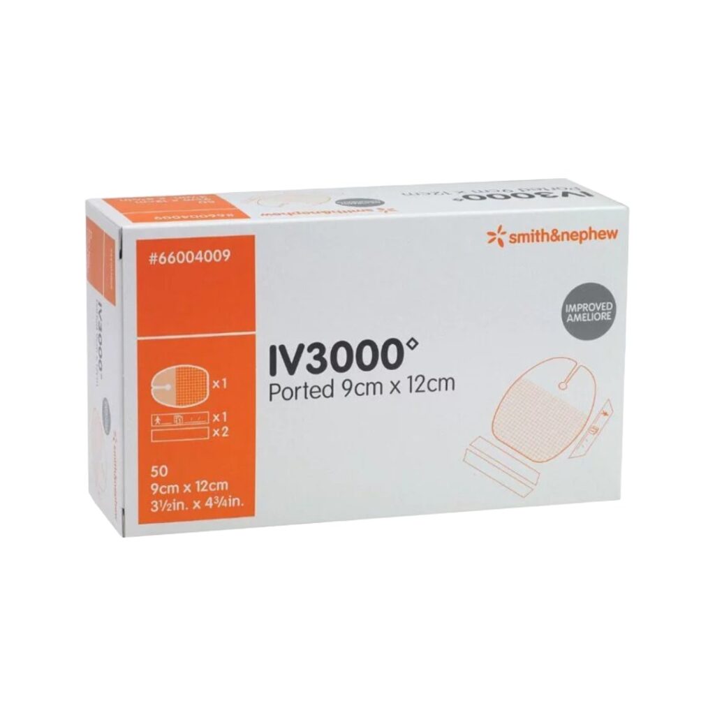 Smith & Nephew 施樂輝 IV 3000 Ported - 9 x 12cm 50片