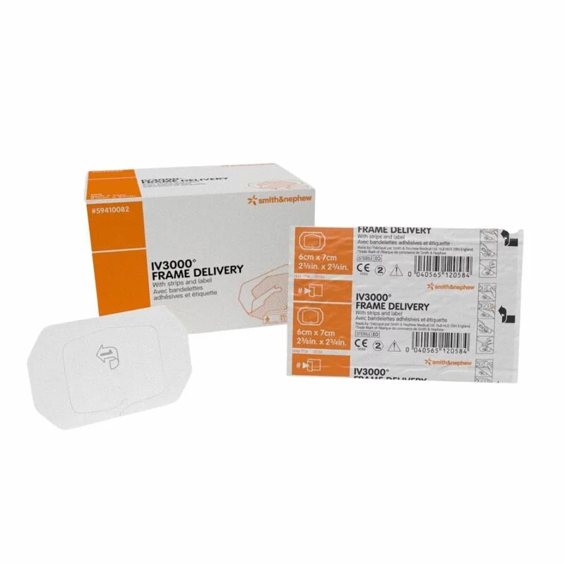 Smith & Nephew 施樂輝 IV 3000 透明薄膜敷料 6 x 7cm 100片