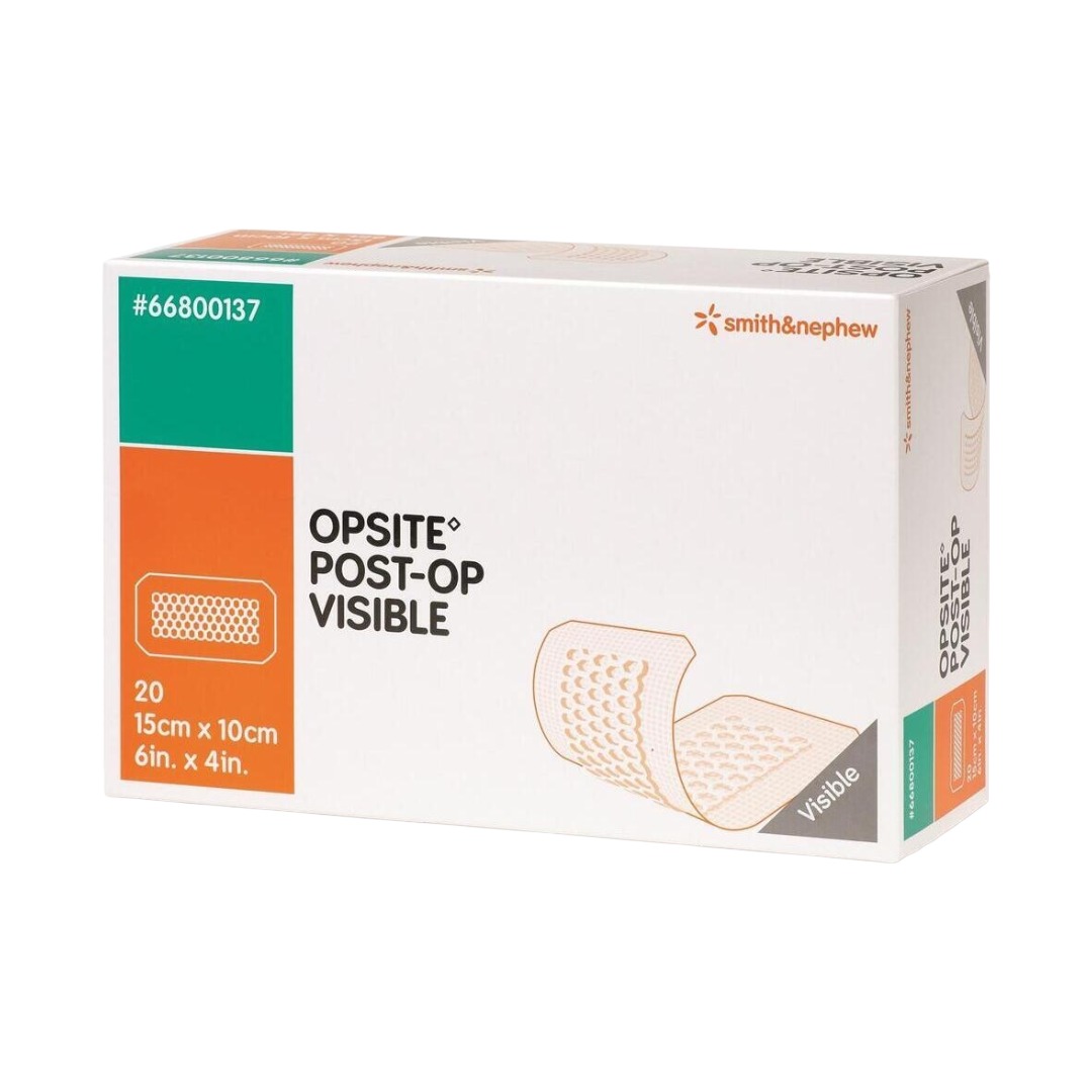 Smith & Nephew 施樂輝 薄膜膠布 OpSite Post-Op Visible 15 x 10cm 20片