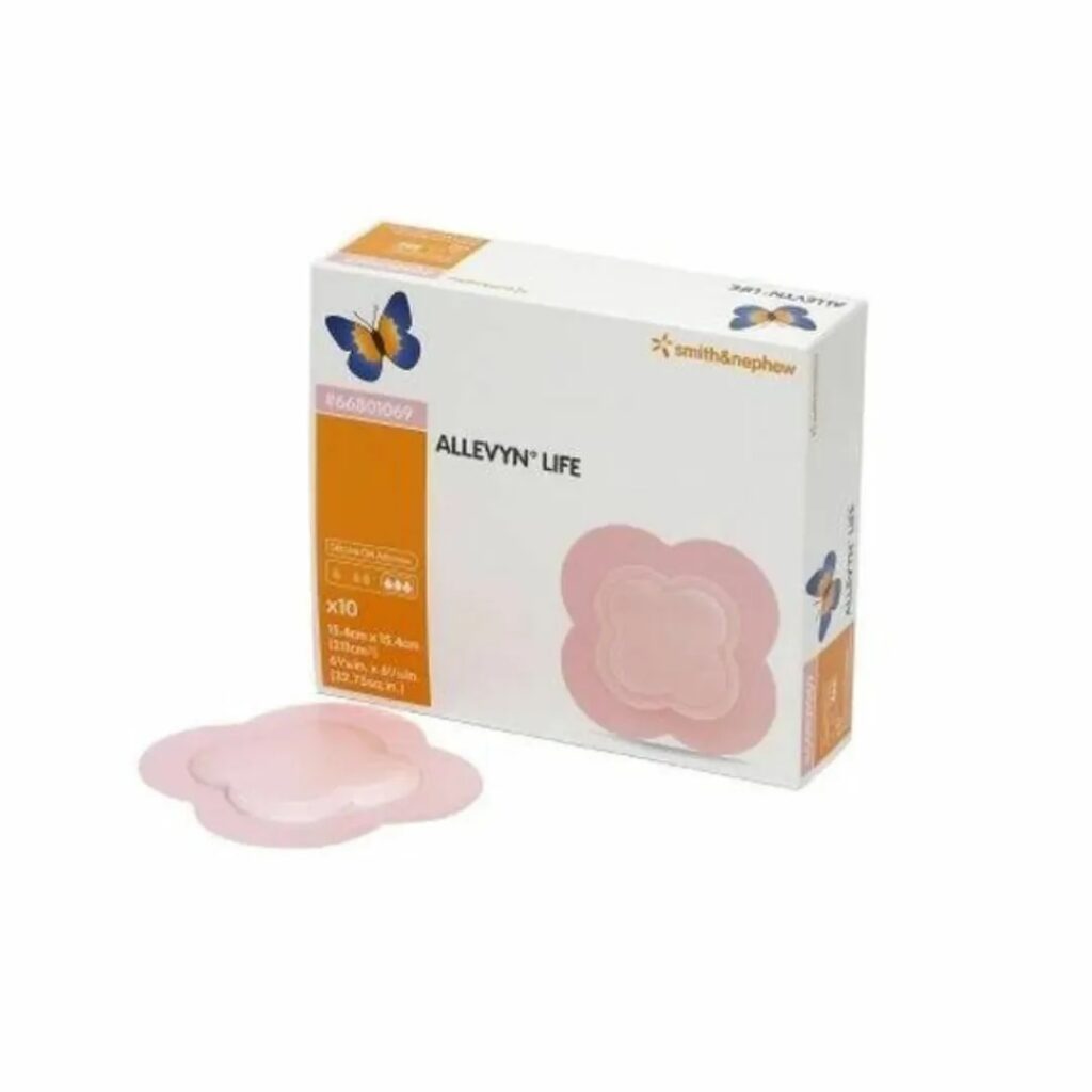 Smith & Nephew 施樂輝 Allevyn Life 海綿敷料15.4 x 15.4cm 10片 66801069