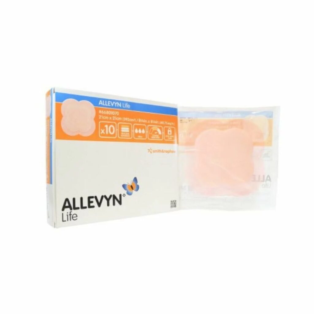 Smith & Nephew 施樂輝 Allevyn Life 海綿敷料21 x 21cm 10片 66801070