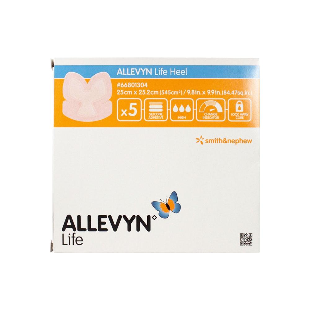 Smith & Nephew 施樂輝 Allevyn Life 海綿敷料Heel 25 x 25cm 5片 66801304