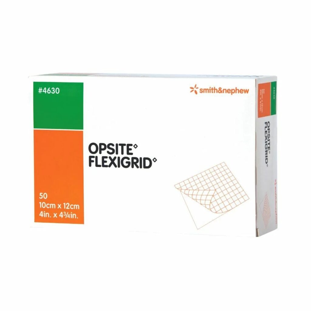 Smith & Nephew 施樂輝 OpSite FlexiGrid 透明薄膜膠布 10 x 12cm 50片 964630T
