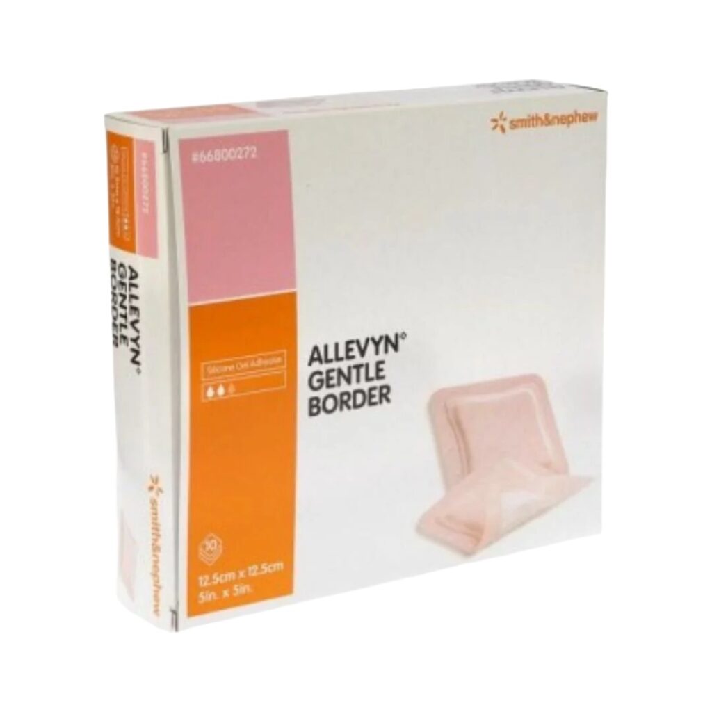 Smith & Nephew 施樂輝 海綿敷料 Allevyn Gentle Border 12.5 x 12.5cm 10片 66800272
