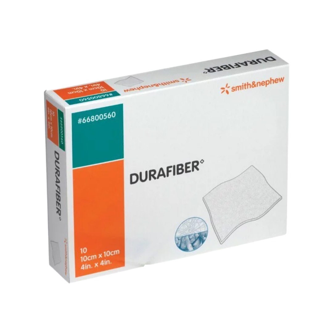 Smith & Nephew 施樂輝 高吸水凝膠纖維敷料 Durafiber 10cm x 10cm 10片