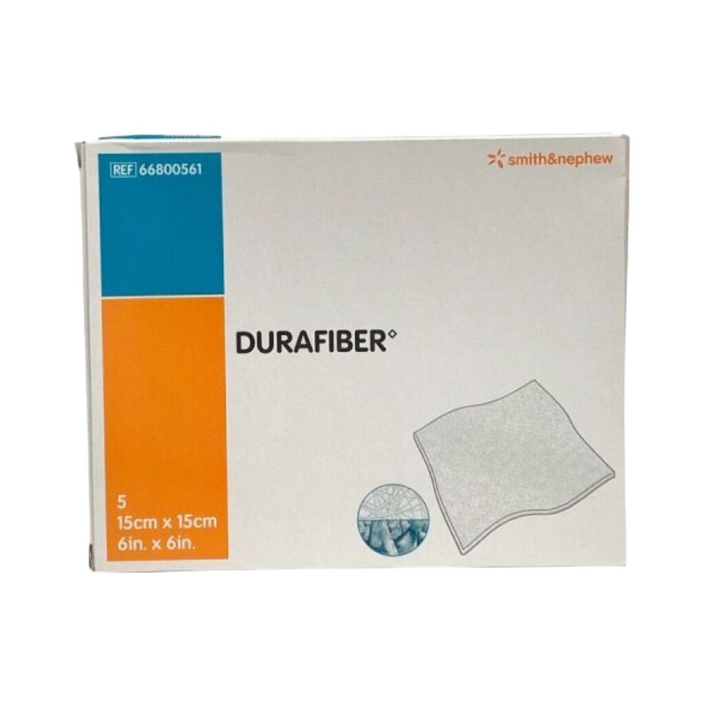 Smith & Nephew 施樂輝 高吸水凝膠纖維敷料 Durafiber 15cm x 15cm 5片
