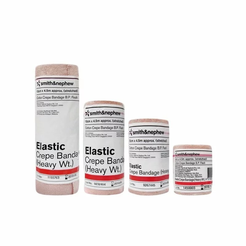 Smith & Nephew 施樂輝 彈性縐紗繃帶 Elastic Crepe Bandage Heavy Weight 15cm x 4.5m 963006SQ