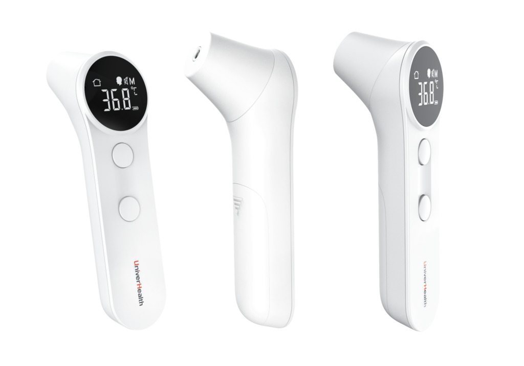UniverHealth 耳溫 額頭式 電子探熱器 體溫計 EF-100B