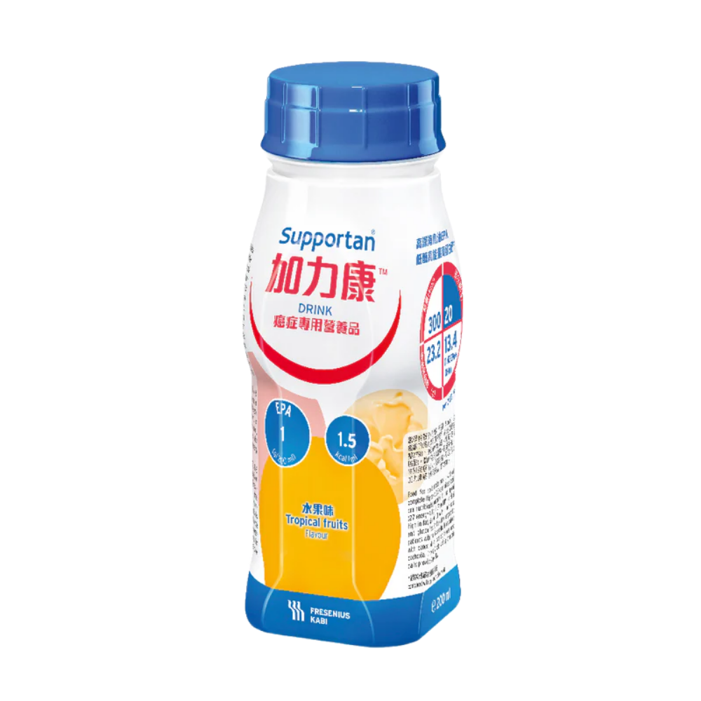 Fresenius Kabi 加力康意大利癌症專用營養品 熱帶水果味 200ml 4支