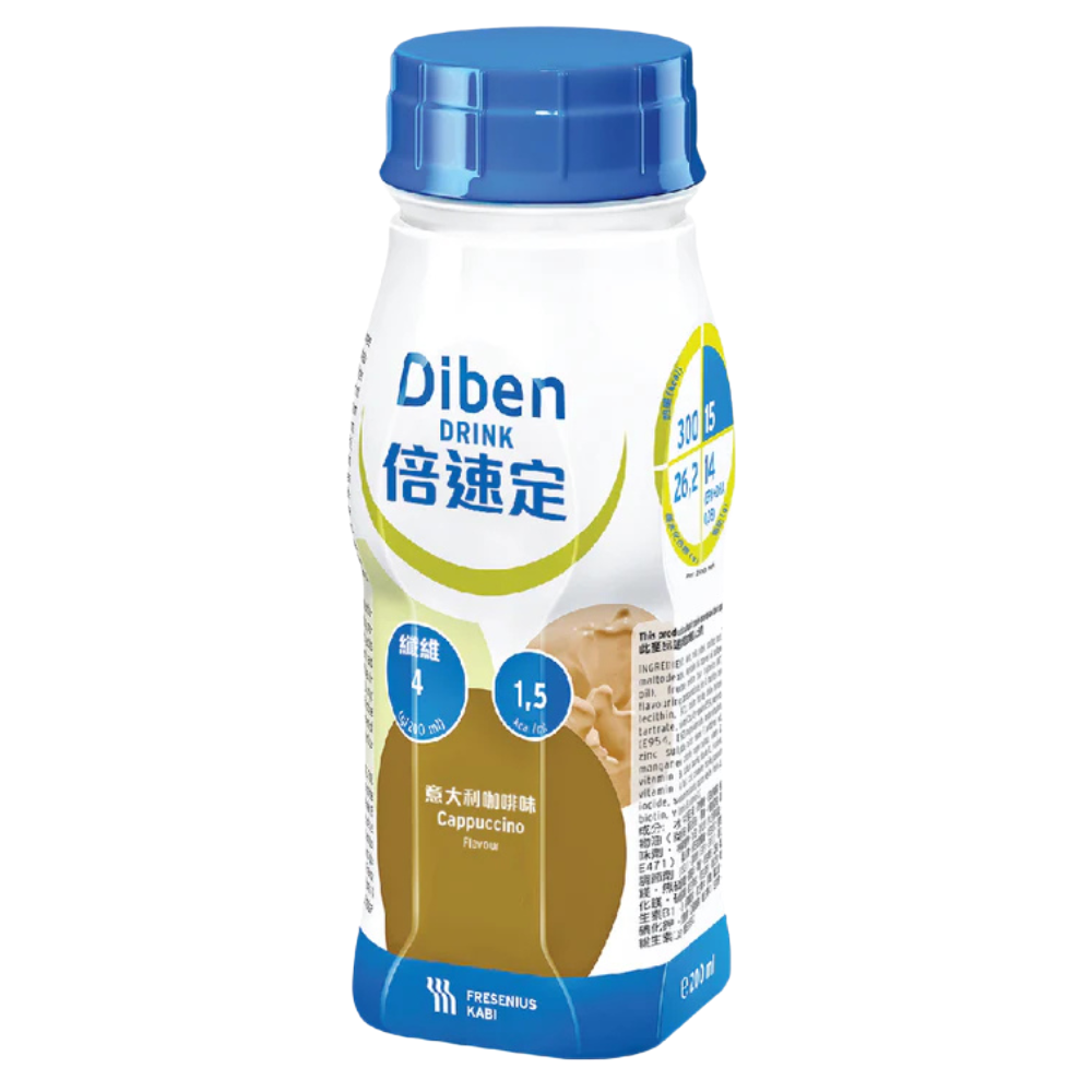 Fresenius Kabi 倍速定營養品 意大利咖啡味 200ml 4支