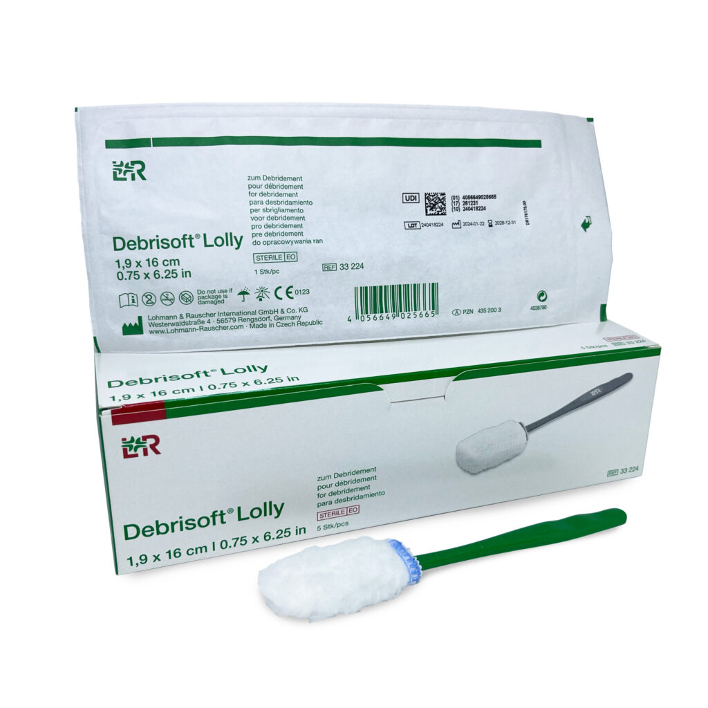 Lohmann & Rauscher Debrisoft® Lolly 1.9 x 16 cm