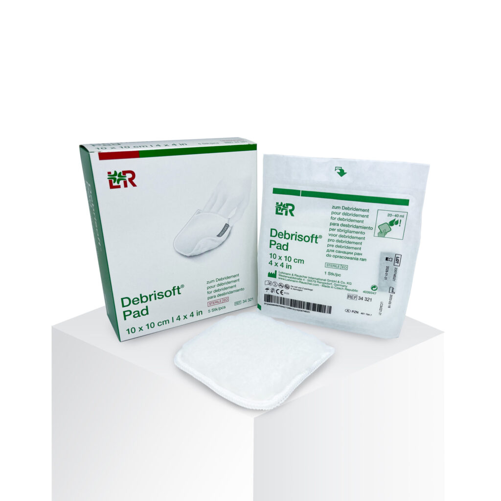 Lohmann & Rauscher Debrisoft® Pad 10 x 10 cm