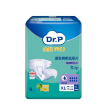 Tena 添寧 Dr.P金裝Pro 紙尿片 加大碼 透氣棉柔夜用型 瑞典 (1包 x 9片)
