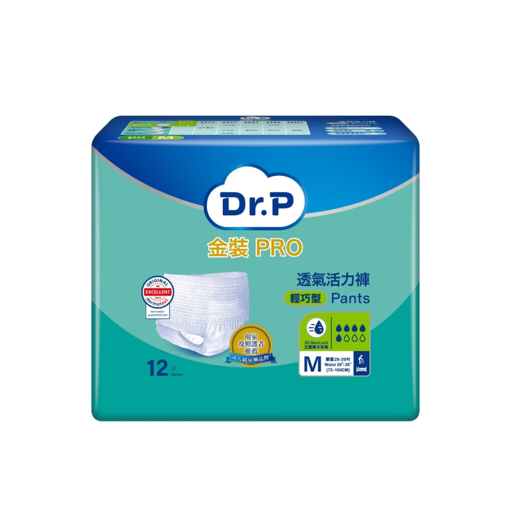 Tena 添寧 Dr.P金裝Pro 活力褲 中碼 輕巧型 瑞典 (1包 x 12片)