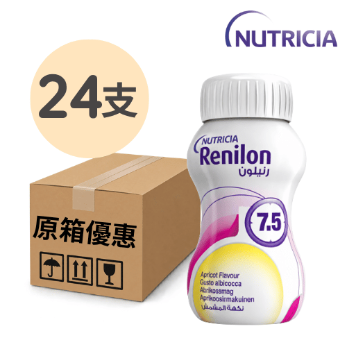 Renilon 腎宜康 7.5 洗腎人士專用 杏脯味 24支 箱