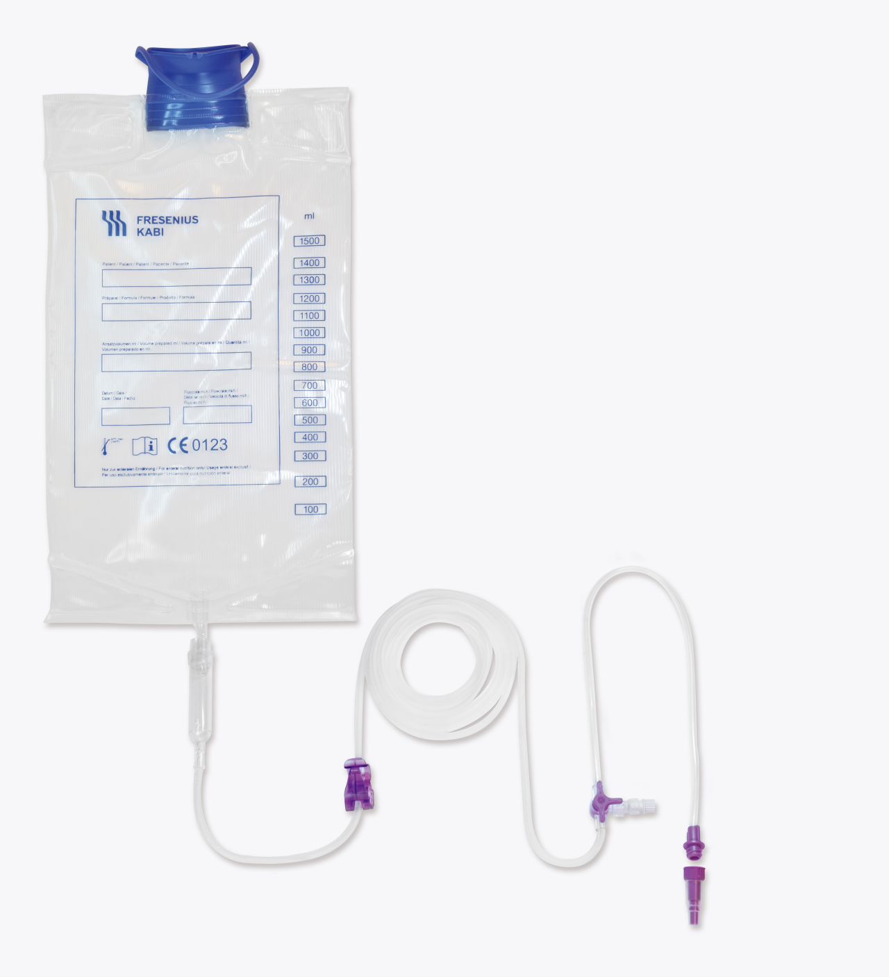 Fresenius Kabi Amika 餵飼機專用奶袋 (原箱:1500ml x 30個)